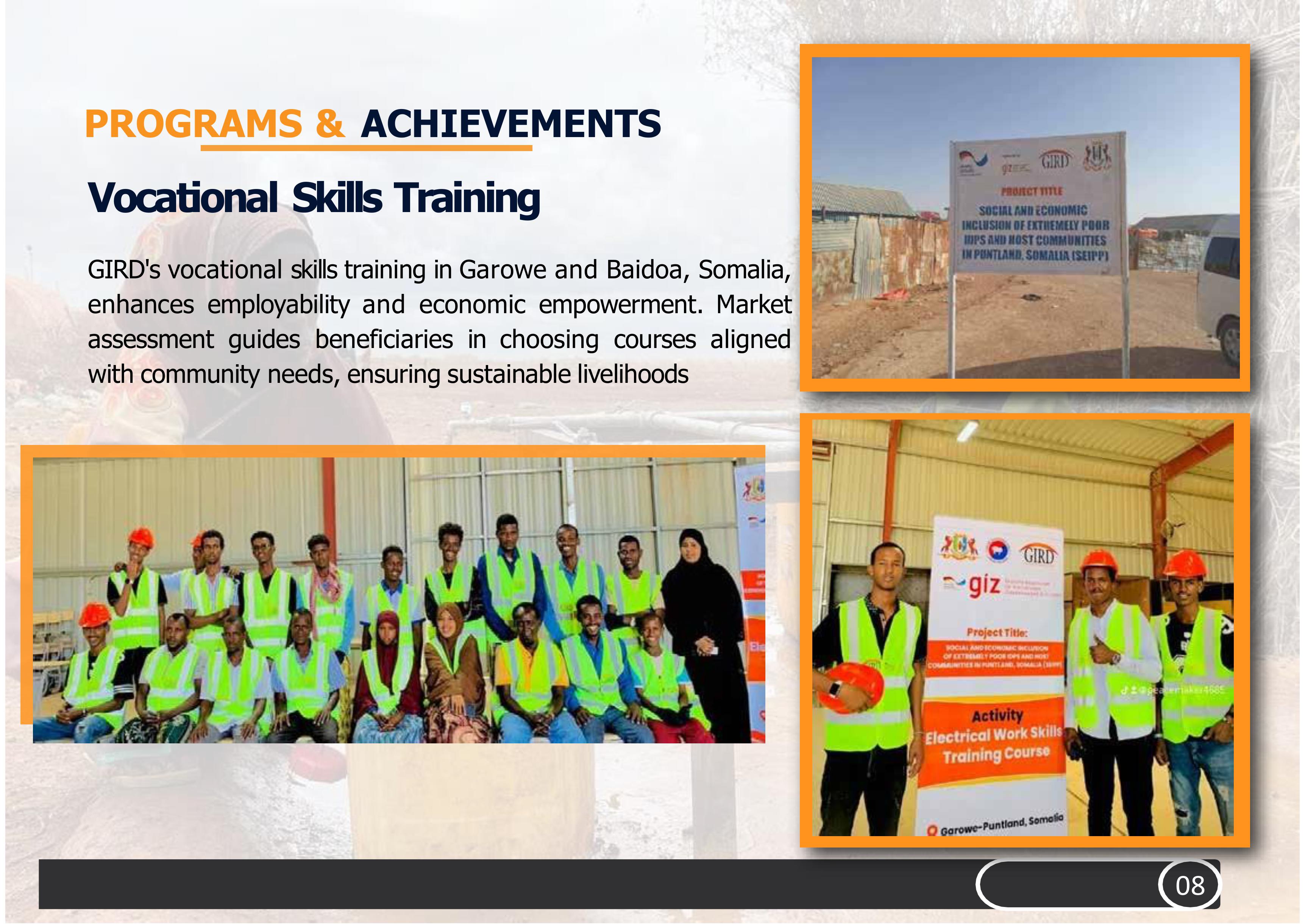 Vocational Skills Training